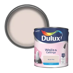 Alternative view of Dulux Matt Blush Pink Emulsion Paint 2.5Ltr