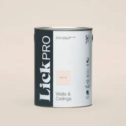 LickPro Eggshell Pink 01 Emulsion Paint 5Ltr