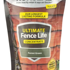 Ronseal Ultimate Fence Life Concentrate Treatment Forest Green 5L From 950mlLtr
