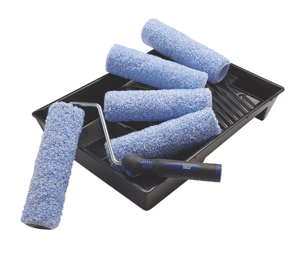 Harris Trade 9" Medium Pile Roller Kit 7 Pieces 2 Harris Trade 9" Medium Pile Roller Kit 7 Pieces - Image 2