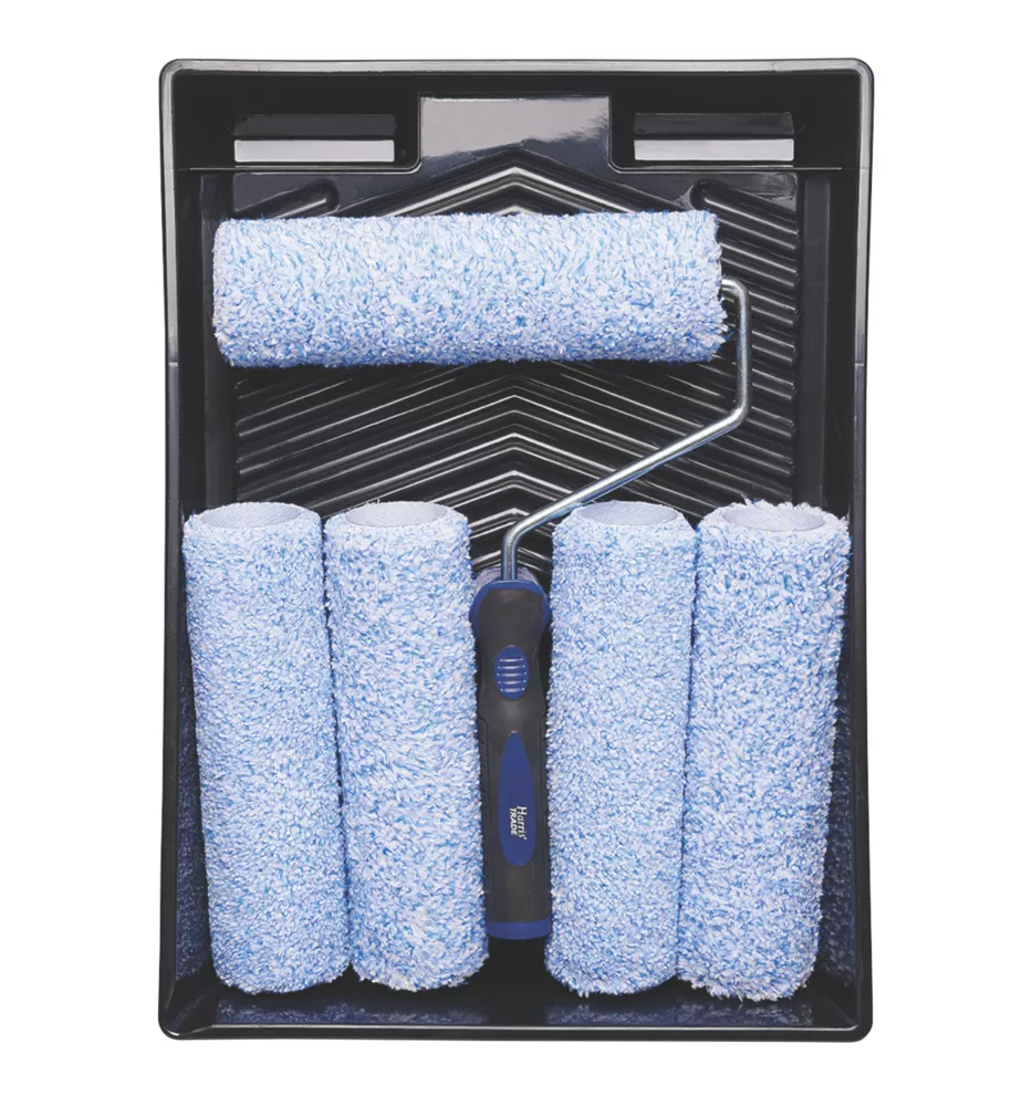 Harris Trade 9" Medium Pile Roller Kit 7 Pieces 1 Harris Trade 9" Medium Pile Roller Kit 7 Pieces