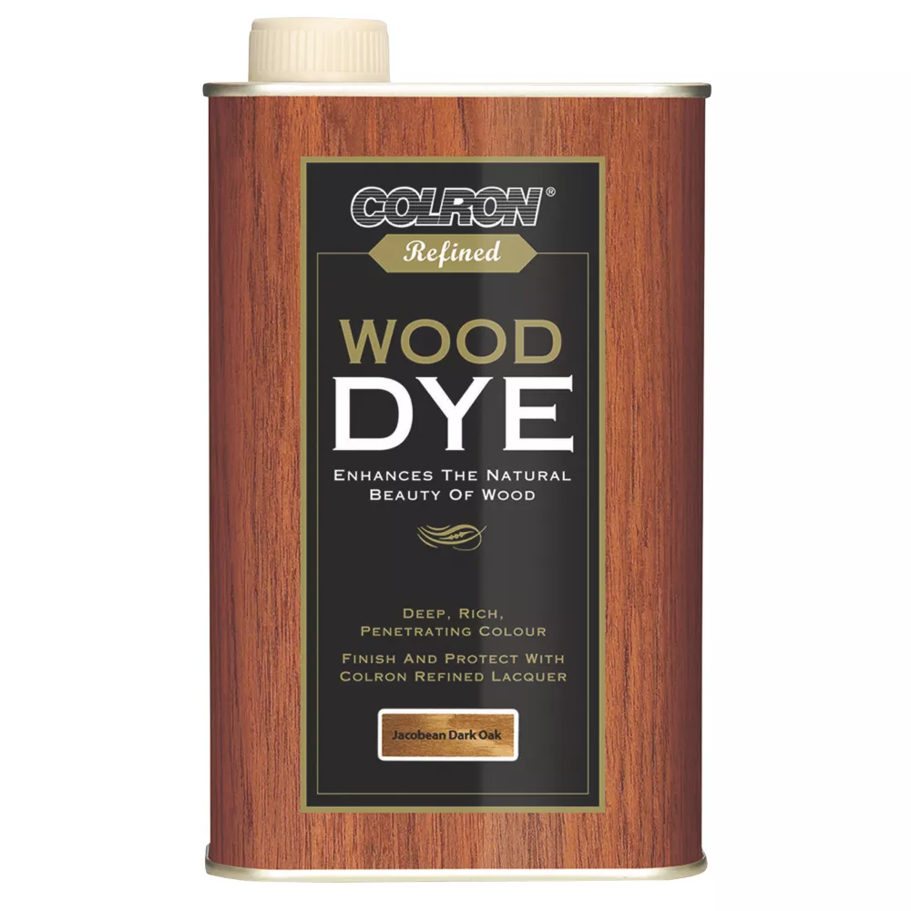 Colron Wood Dye Jacobean Dark Oak 250ml 1 Colron Wood Dye Jacobean Dark Oak 250ml