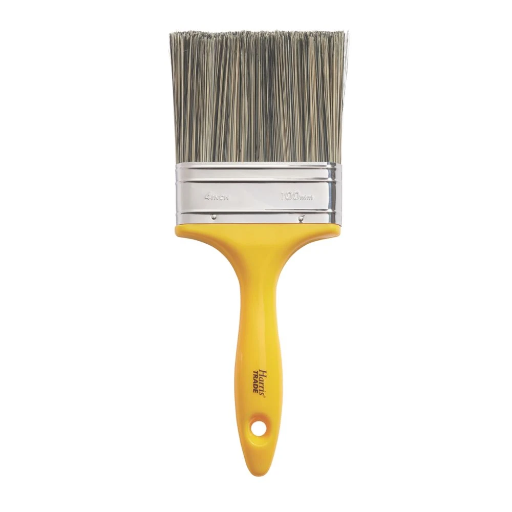 Harris Trade Flat Masonry Brush 4" 1 Harris Trade Flat Masonry Brush 4"