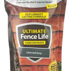 Ronseal Ultimate Fence Life Concentrate Treatment Charcoal Grey 5L From 950mlLtr