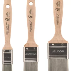 Wooster Silver Tip Paintbrushes 3 Piece Set