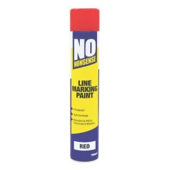 No Nonsense Line Marking Paint Red 750ml
