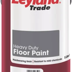 Leyland Trade Heavy Duty Floor Paint Tile Red 5Ltr