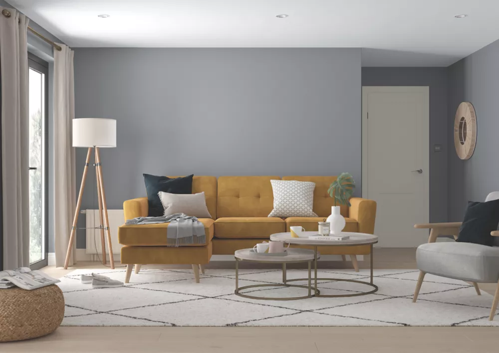 Dulux Matt Natural Slate Emulsion Paint 2.5Ltr 3 Dulux Matt Natural Slate Emulsion Paint 2.5Ltr - Image 3