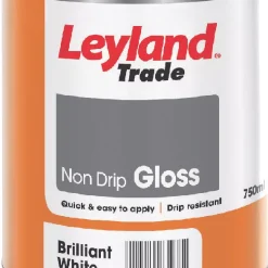 Leyland Trade Gloss White Trim Non-Drip Paint 750ml