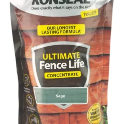 Ronseal Ultimate Fence Life Concentrate Treatment Sage 5L From 950mlLtr