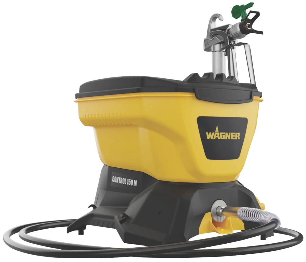Wagner Control 150M 300W Electric High Efficiency Airless Paint Sprayer 230V 1 Wagner Control 150M 300W Electric High Efficiency Airless Paint Sprayer 230V