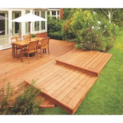 Ronseal Quick Drying Decking Stain Country Oak 2.5Ltr -Leyland Shop 410VT A3