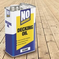No Nonsense Timber Decking Oil Clear 5Ltr -Leyland Shop 44785 A3