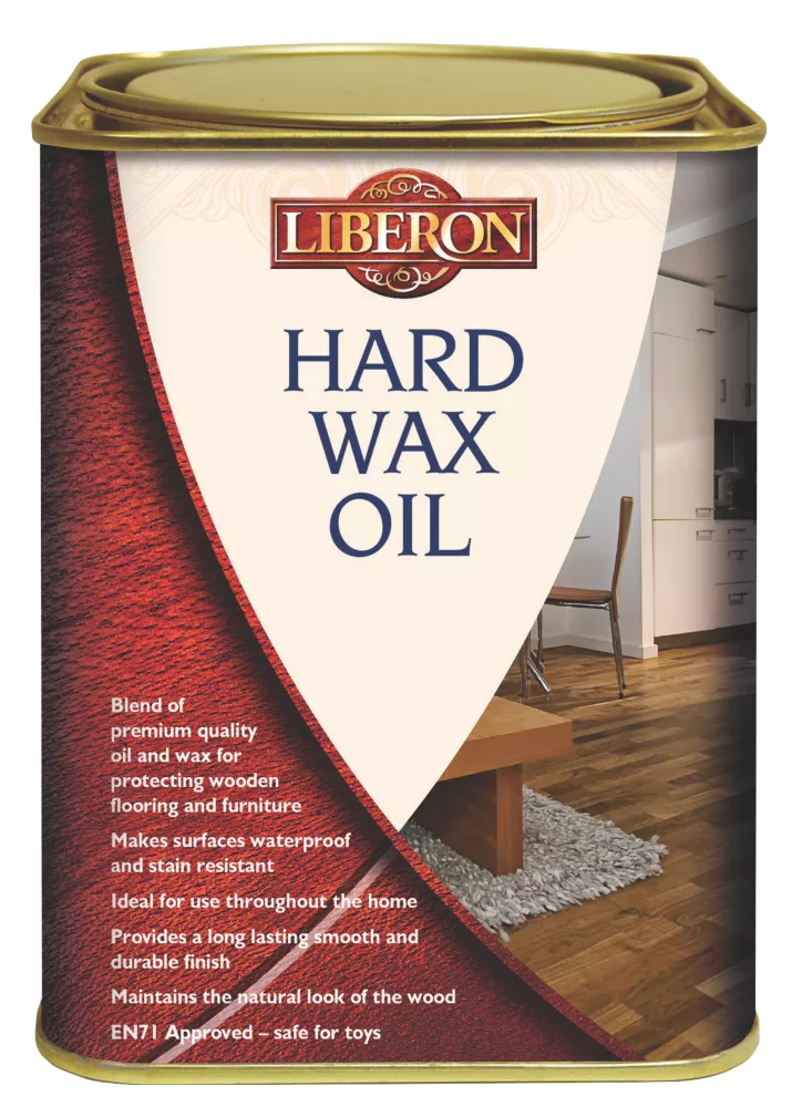 Liberon Hard Wax Oil For Wooden Furniture & Floors Matt 1Ltr 1 Liberon Hard Wax Oil For Wooden Furniture & Floors Matt 1Ltr