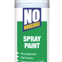No Nonsense Anti-Corrosive Spray Paint Matt Black 400ml