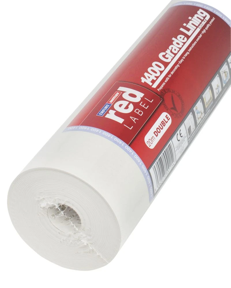 Erfurt Natural Red Label Double Lining Paper 560mm X 20m 1 Erfurt Natural Red Label Double Lining Paper 560mm X 20m
