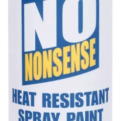 No Nonsense Heat-Resistant Spray Paint Black 400ml