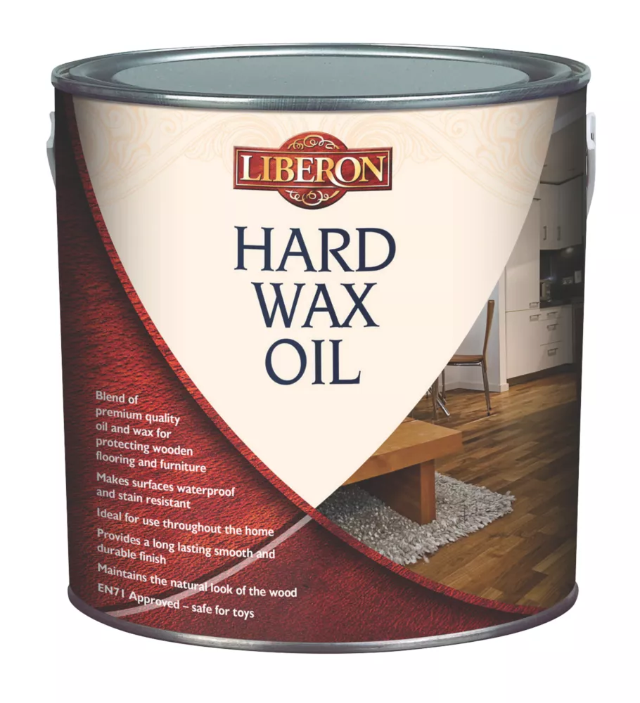 Liberon Hard Wax Oil For Wooden Furniture & Floors Matt 2.5Ltr 1 Liberon Hard Wax Oil For Wooden Furniture & Floors Matt 2.5Ltr