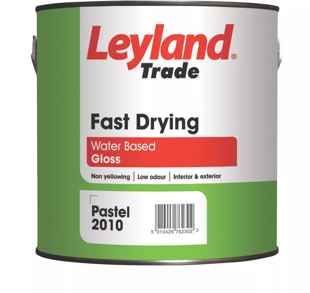 Leyland Trade Gloss Brilliant White Trim Fast-Drying Paint 750ml 1 Leyland Trade Gloss Brilliant White Trim Fast-Drying Paint 750ml