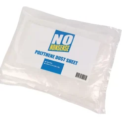 No Nonsense Polythene Dust Sheets 12' X 9' 2 Pack