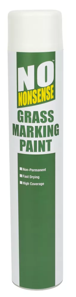 No Nonsense Grass Marking Paint White 750ml 1 No Nonsense Grass Marking Paint White 750ml