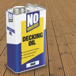 Alternative view of No Nonsense Timber Decking Oil Oak 5Ltr