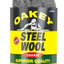 Alternative view of Oakey Coarse Steel Wool 200g