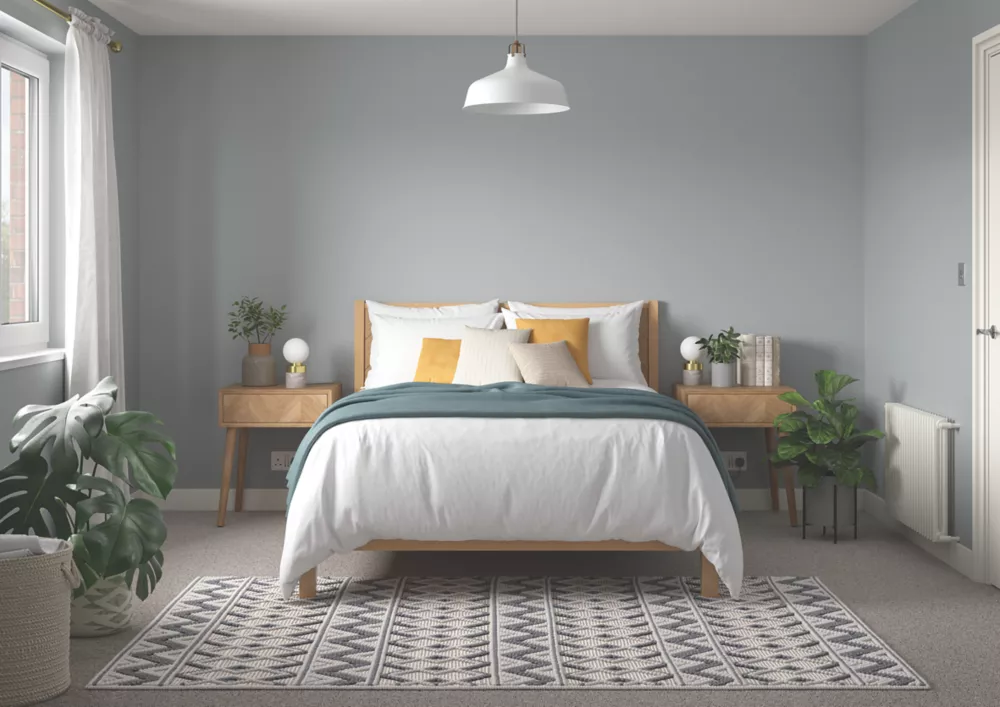 Dulux EasyCare Matt Warm Pewter Emulsion Paint 2.5Ltr 4 Dulux EasyCare Matt Warm Pewter Emulsion Paint 2.5Ltr - Image 4