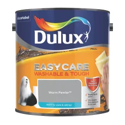 Dulux EasyCare Matt Warm Pewter Emulsion Paint 2.5Ltr