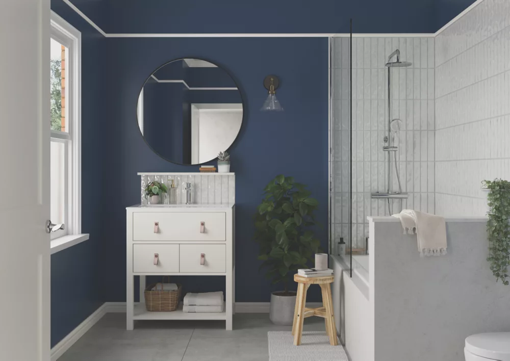 Dulux EasyCare Matt Sapphire Salute Emulsion Paint 2.5Ltr 4 Dulux EasyCare Matt Sapphire Salute Emulsion Paint 2.5Ltr - Image 4