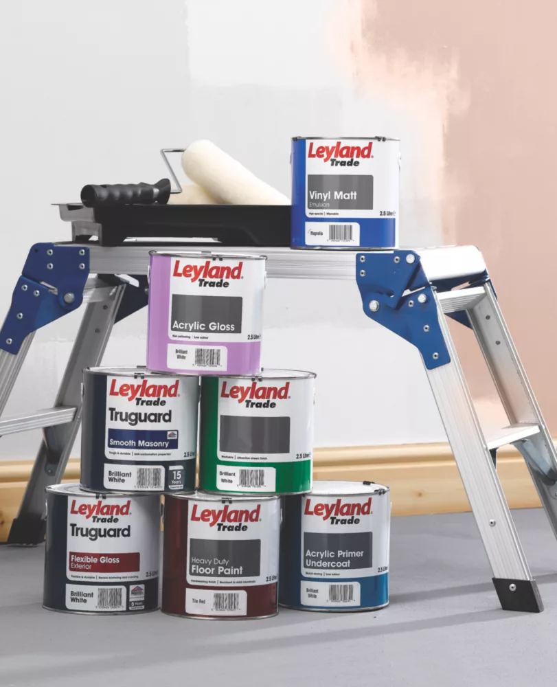 Leyland Trade Acrylic Primer Undercoat 2.5Ltr 2 Leyland Trade Acrylic Primer Undercoat 2.5Ltr - Image 2