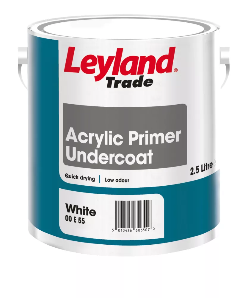 Leyland Trade Acrylic Primer Undercoat 2.5Ltr 1 Leyland Trade Acrylic Primer Undercoat 2.5Ltr