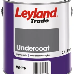 Leyland Trade Undercoat White 2.5Ltr