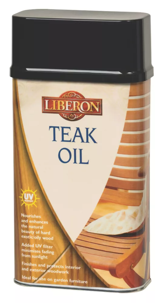 Liberon Teak Oil Teak 1Ltr 1 Liberon Teak Oil Teak 1Ltr