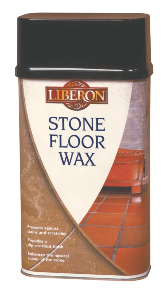 Liberon Wax For Stone Floors Satin 1Ltr 1 Liberon Wax For Stone Floors Satin 1Ltr