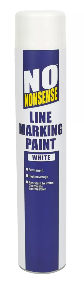 No Nonsense Line Marking Paint White 750ml 1 No Nonsense Line Marking Paint White 750ml