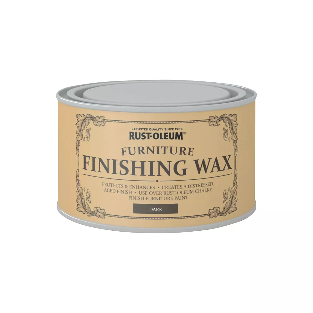 Rust-oleum Universal Furniture Finishing Wax Matt Dark Brown 400ml 1 Rust-oleum Universal Furniture Finishing Wax Matt Dark Brown 400ml