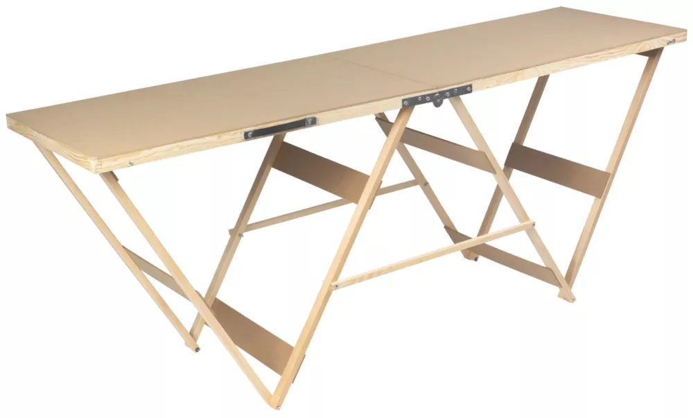 Essentials Professional MDF Top Pasting Table 2000 X 560 X 800mm 1 Essentials Professional MDF Top Pasting Table 2000 X 560 X 800mm