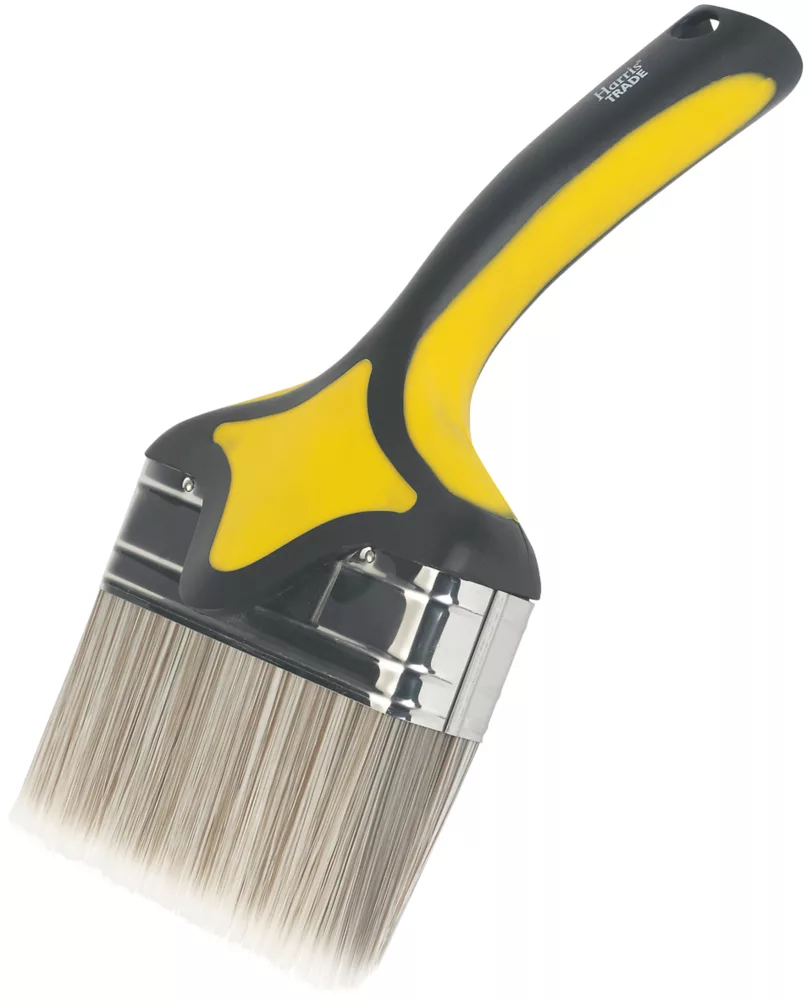 Harris Trade Angled Masonry Block Brush 4 3/4" 1 Harris Trade Angled Masonry Block Brush 4 3/4"
