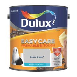 Dulux EasyCare Matt Goose Down Emulsion Paint 2.5Ltr