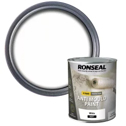 Ronseal Anti Mould Paint Matt White 2.5Ltr 6 Ronseal Anti Mould Paint Matt White 2.5Ltr -Leyland Shop 81391 A2