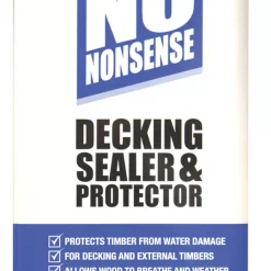 No Nonsense Decking Sealer & Protector Clear 5Ltr