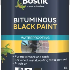 Bostik Waterproofing Bituminous Paint Black 5Ltr