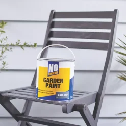 No Nonsense Garden Colour Wood Paint Semi-Matt Slate Grey 2.5Ltr 5 No Nonsense Garden Colour Wood Paint Semi-Matt Slate Grey 2.5Ltr -Leyland Shop 8397X A2