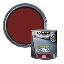 Alternative view of Ronseal Diamond Hard Garage Floor Paint Tile Red 2.5Ltr