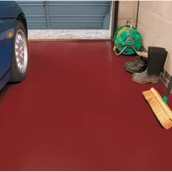 Ronseal Diamond Hard Garage Floor Paint Tile Red 2.5Ltr -Leyland Shop 84663 A3