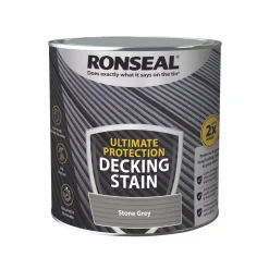 Ronseal Ultimate Protection Decking Stain Stone Grey 2.5Ltr