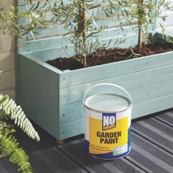 No Nonsense Garden Colour Wood Paint Semi-Matt Meadow Grass 2.5Ltr -Leyland Shop 8663X A2