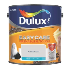 Dulux EasyCare Matt Polished Pebble Emulsion Paint 2.5Ltr