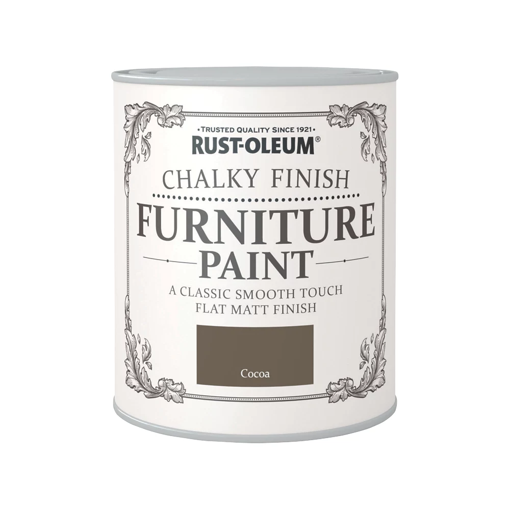 Rust-oleum Universal Furniture Paint Chalky Cocoa Brown 750ml 1 Rust-oleum Universal Furniture Paint Chalky Cocoa Brown 750ml
